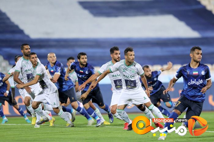 در حاشیه بازی استقلال - آلومینیوم اراک