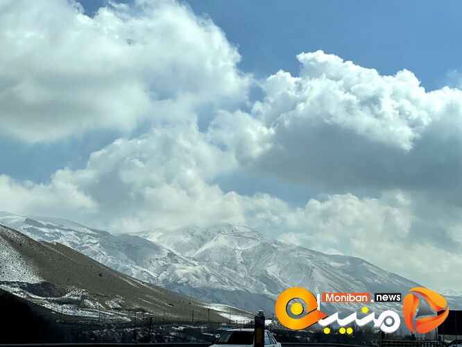 طبیعت زیبا و کوه های رنگارنگ آذربایجان شرقی در ابتدای بهار
