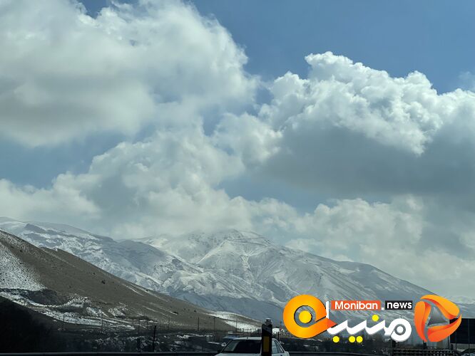 طبیعت زیبا و کوه های رنگارنگ آذربایجان شرقی در ابتدای بهار