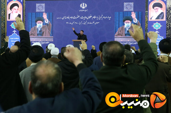 دیدار مردم آذربایجان با رهبر معظم انقلاب