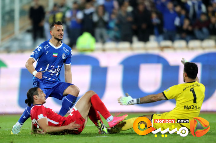 گزارش تصویری| بازی استقلال و نساجی