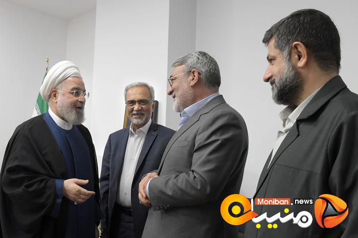 دیدار استانداران دولت یازدهم و دوازدهم با حسن روحانی