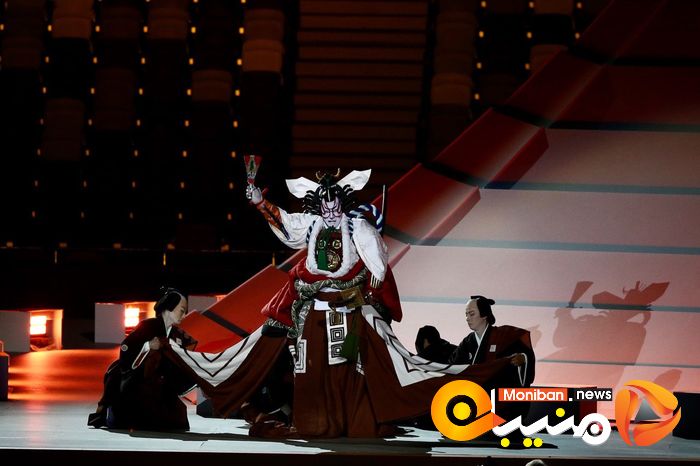 رژه کاروان ایران در المپیک Tokyo 2020