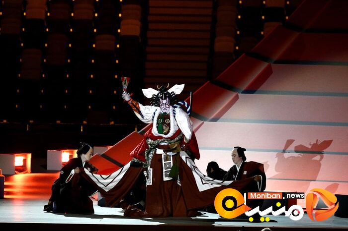 رژه کاروان ایران در المپیک Tokyo 2020