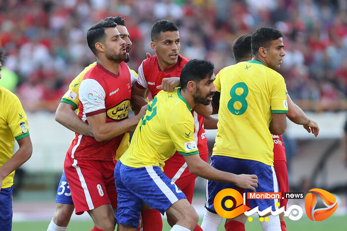 گزارش تصویری| بازی پرسپولیس - صنعت نفت آبادان