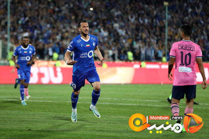 گزارش تصویری| بازی استقلال و آلومینیوم اراک