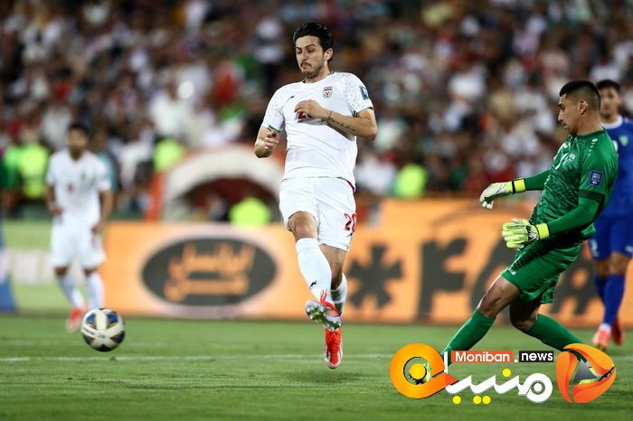 گزارش تصویری| بازی ایران و ازبکستان