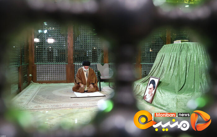 حضور رهبری در مرقد امام خمینی و مزار شهدا