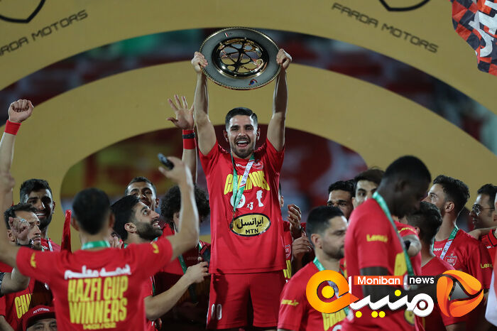 گزارش تصویری|جشن قهرمانی پرسپولیس در جام حذفی