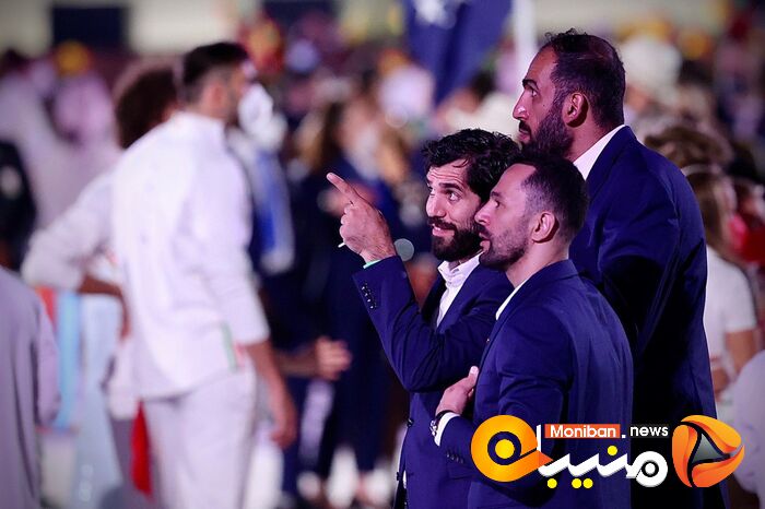 رژه کاروان ایران در المپیک Tokyo 2020
