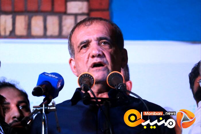 گزارش تصویری| استقبال باشکوه از پزشکیان در اهواز