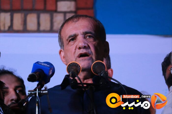 گزارش تصویری| استقبال باشکوه از پزشکیان در اهواز