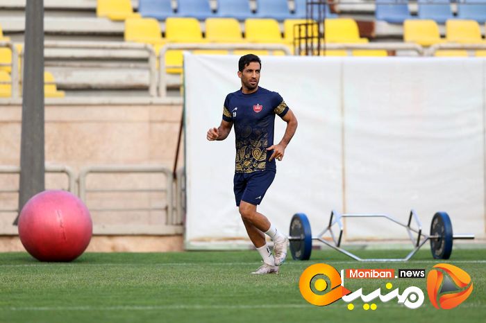 گزارش تصویری/ آخرین تمرین پرسپولیس پیش از بازی با پاختاکور