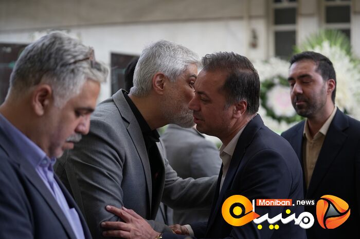 مراسم ختم پدر صاحب امتیاز منیبان