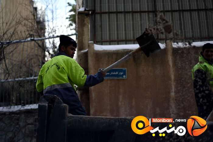 گزارش تصویری| تهران در برف