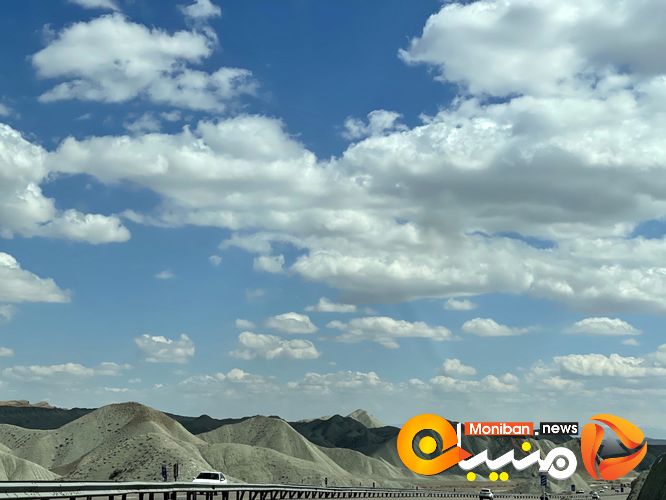 طبیعت زیبا و کوه های رنگارنگ آذربایجان شرقی در ابتدای بهار