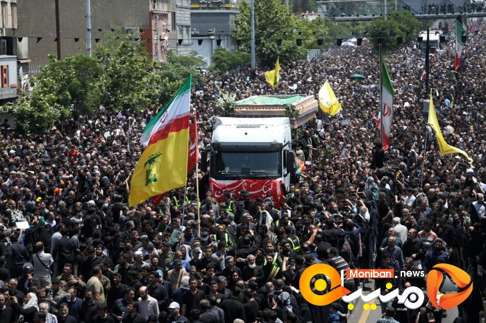 گزارش تصویری| تشییع پیکر رئیسی و همراهانش در تهران