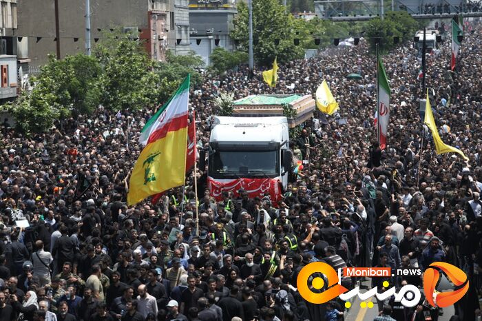 گزارش تصویری| تشییع پیکر رئیسی و همراهانش در تهران
