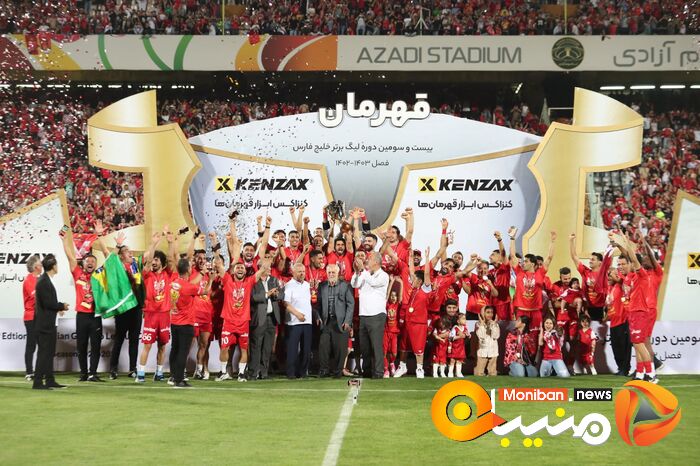 گزارش تصویری| جشن قهرمانی پرسپولیس در لیگ برتر