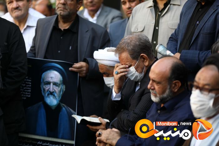 مراسم تشییع پیکر مرحوم سید محمود دعایی