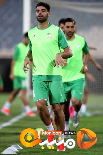 گزارش تصویری| تمرین تیم ملی فوتبال برای بازی با ازبکستان