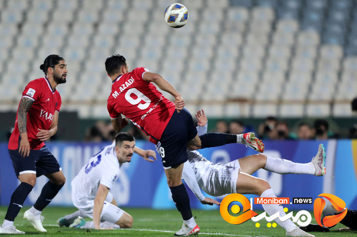 گزارش تصویری| بازی نساجی و نوبهار ازبکستان