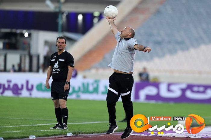 در حاشیه بازی استقلال - آلومینیوم اراک