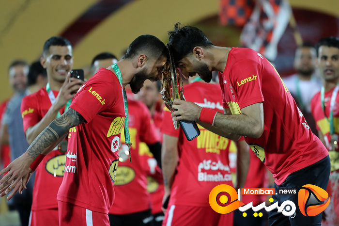 گزارش تصویری|جشن قهرمانی پرسپولیس در جام حذفی