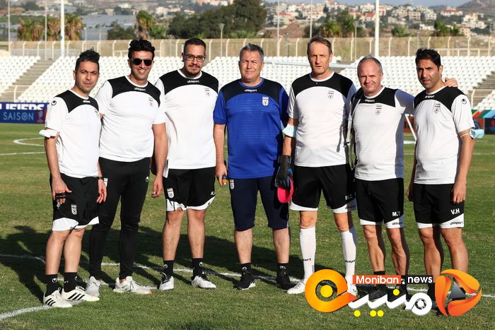 آخرین تمرین تیم ملی قبل از بازی با لبنان