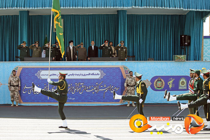 مراسم مشترک دانش‌آموختگی دانشجویان دانشگاههای نیروهای مسلح