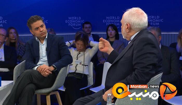 گزارش تصویری/ گفتگوی ظریف با فرید زکریا، مجری سی ان ان در اجلاس داووس
