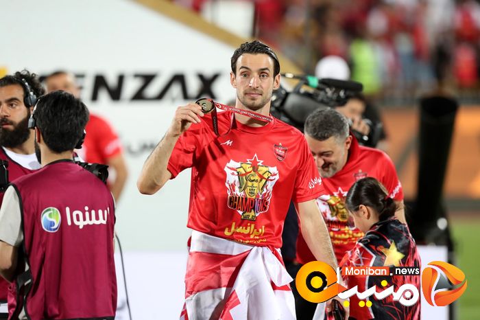 گزارش تصویری| جشن قهرمانی پرسپولیس در لیگ برتر