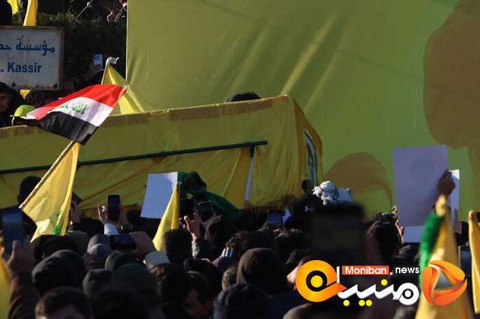 گزارش تصویری| خاکسپاری شهید سیدهاشم صفی الدین