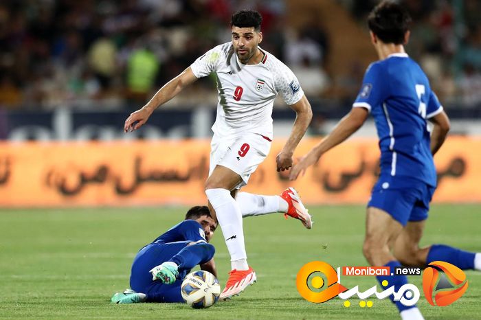 گزارش تصویری| بازی ایران و ازبکستان