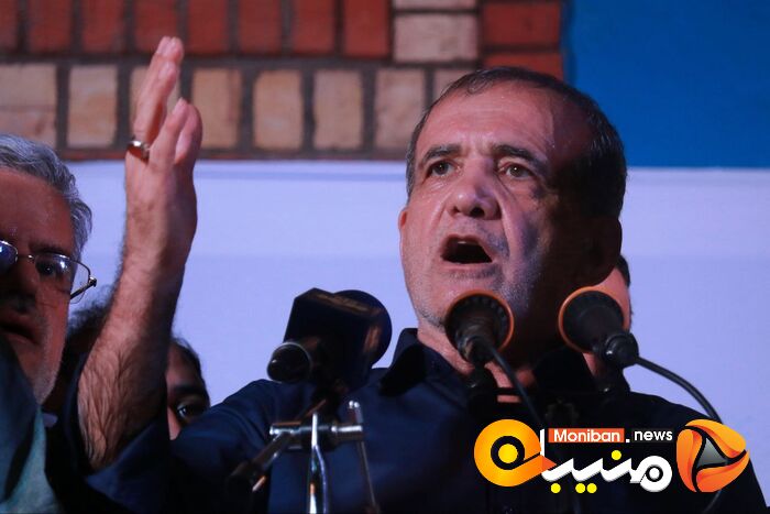 گزارش تصویری| استقبال باشکوه از پزشکیان در اهواز
