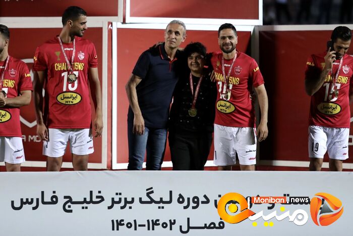گزارش تصویری| هشتمین قهرمانی پرسپولیس در لیگ برتر