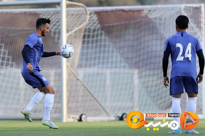 گزارش تصویری| تمرین تیم ملی فوتبال