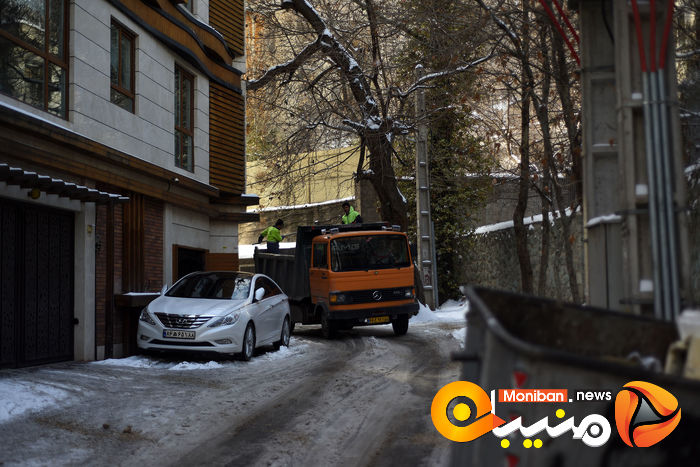 گزارش تصویری| تهران در برف