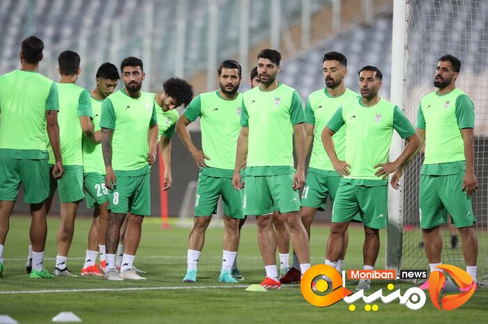 گزارش تصویری| تمرین تیم ملی فوتبال برای بازی با ازبکستان