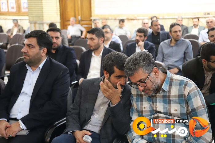 مراسم ختم پدر صاحب امتیاز منیبان