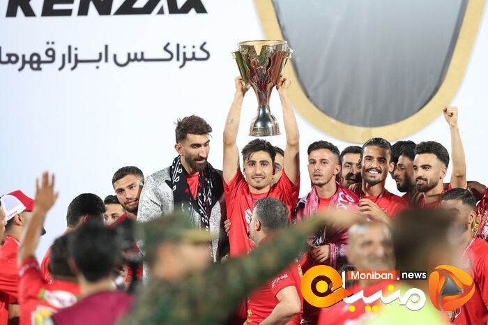 گزارش تصویری| جشن قهرمانی پرسپولیس در لیگ برتر